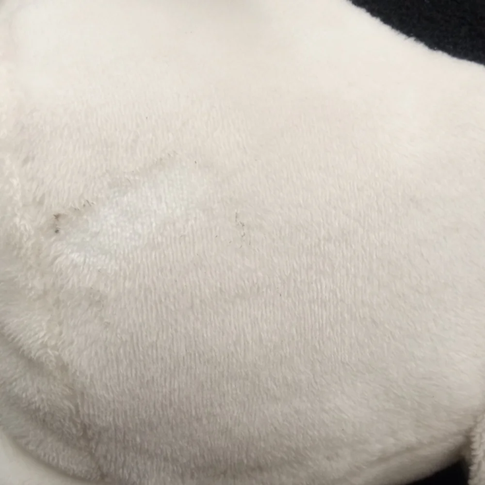 Kohl's White and Black Stuffed Animal Plush Toy